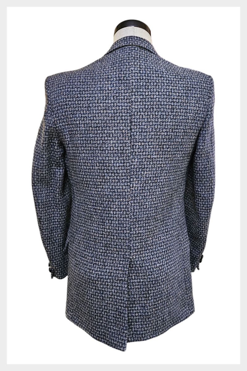 MEDICOM TOY - BE@RBRICK HARRIS TWEED HEBRIDES BLUE 1000％