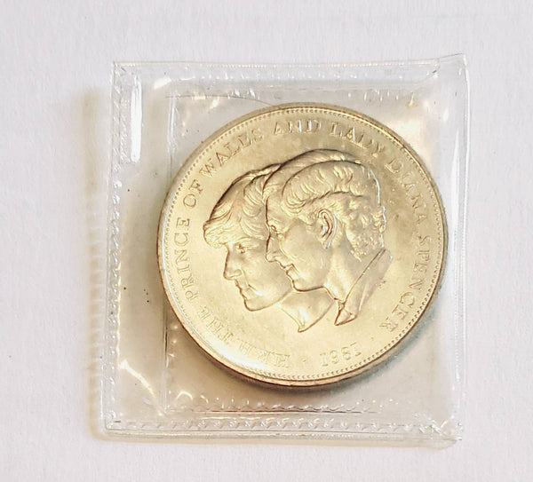 1981 Prince Charles and Lady Dianna Commemorative Wedding Coin