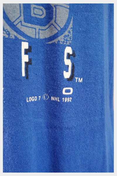 1992 Toronto Maple Leafs Logo 7 t-shirt Made in the USA | Size Mens L