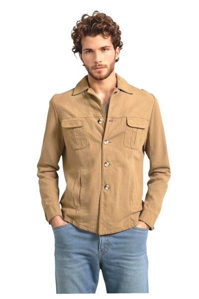 Vintage 70s Suede Shirt Jacket | Mac Mor Leather Shacket, Small to Medium