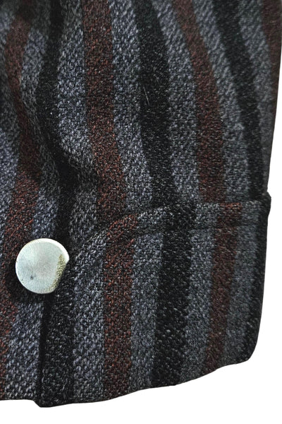 1959 wool blazer | Hong Kong tailored, striped menswear