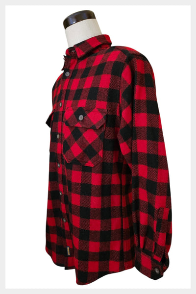 Vintage Woolrich Wool Shirt | Buffalo Plaid, Men's M