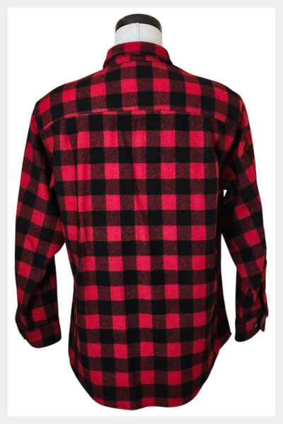 Vintage Woolrich Wool Shirt | Buffalo Plaid, Men's M