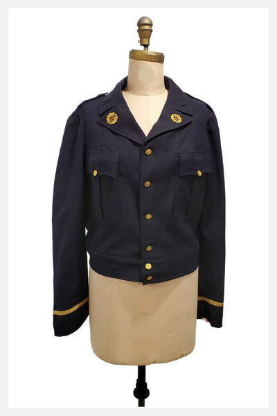 American Legion | 1947 navy wool bomber jacket